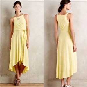 Anthropologie Maeve Salsola halter wrap dress